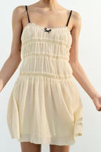 Small Bow Decorative Dress