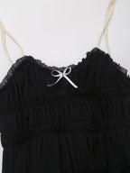 Small Bow Decorative Dress