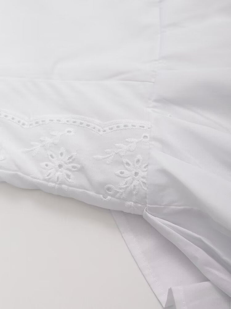 Women's Spring Summer Graceful Fashionable Embroidered Dress
