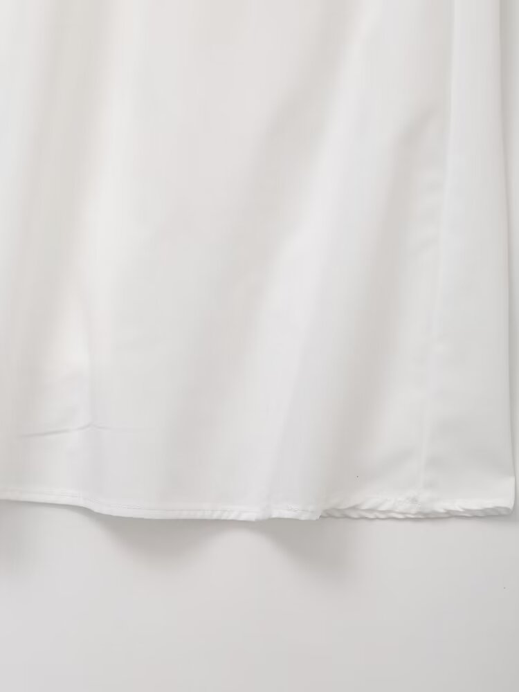 Sweet Embroidery Poplin Strap Elastic Waist Dress Vacation