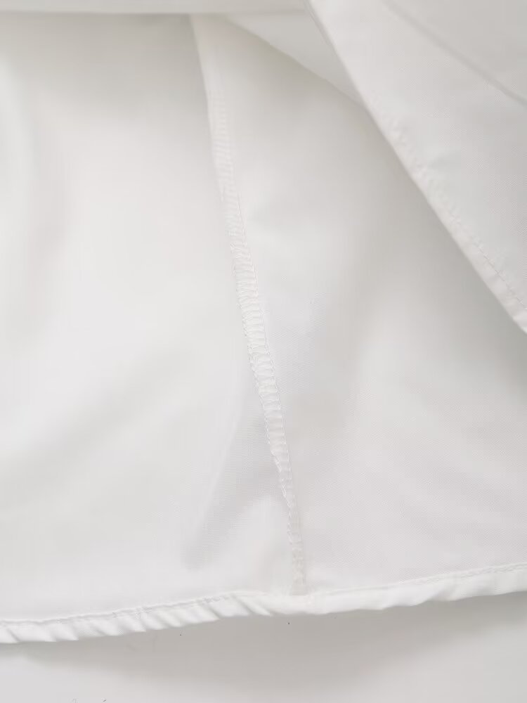 Sweet Embroidery Poplin Strap Elastic Waist Dress Vacation