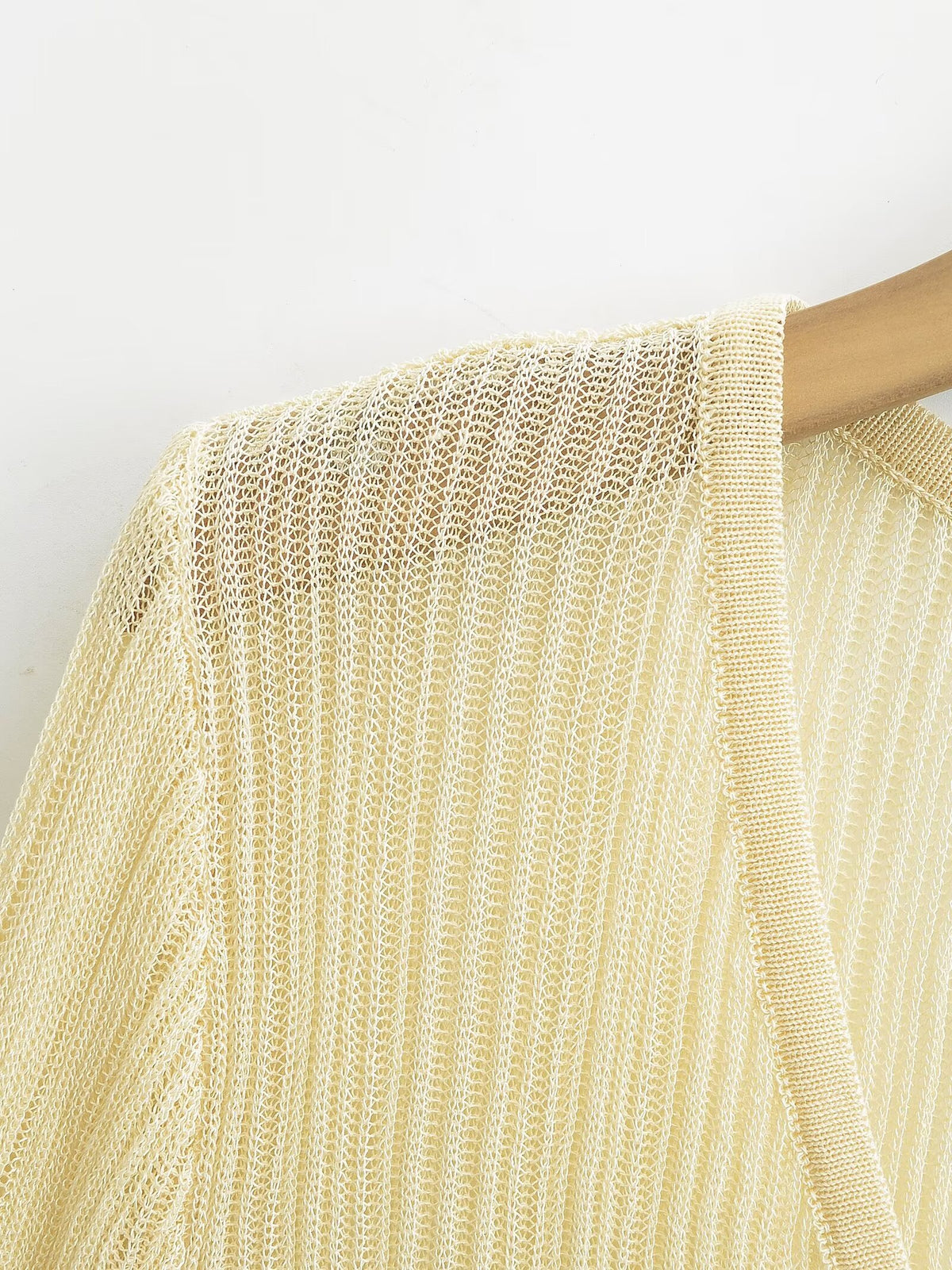 Women's V-Neck Long Sleeve Knit Cardigan