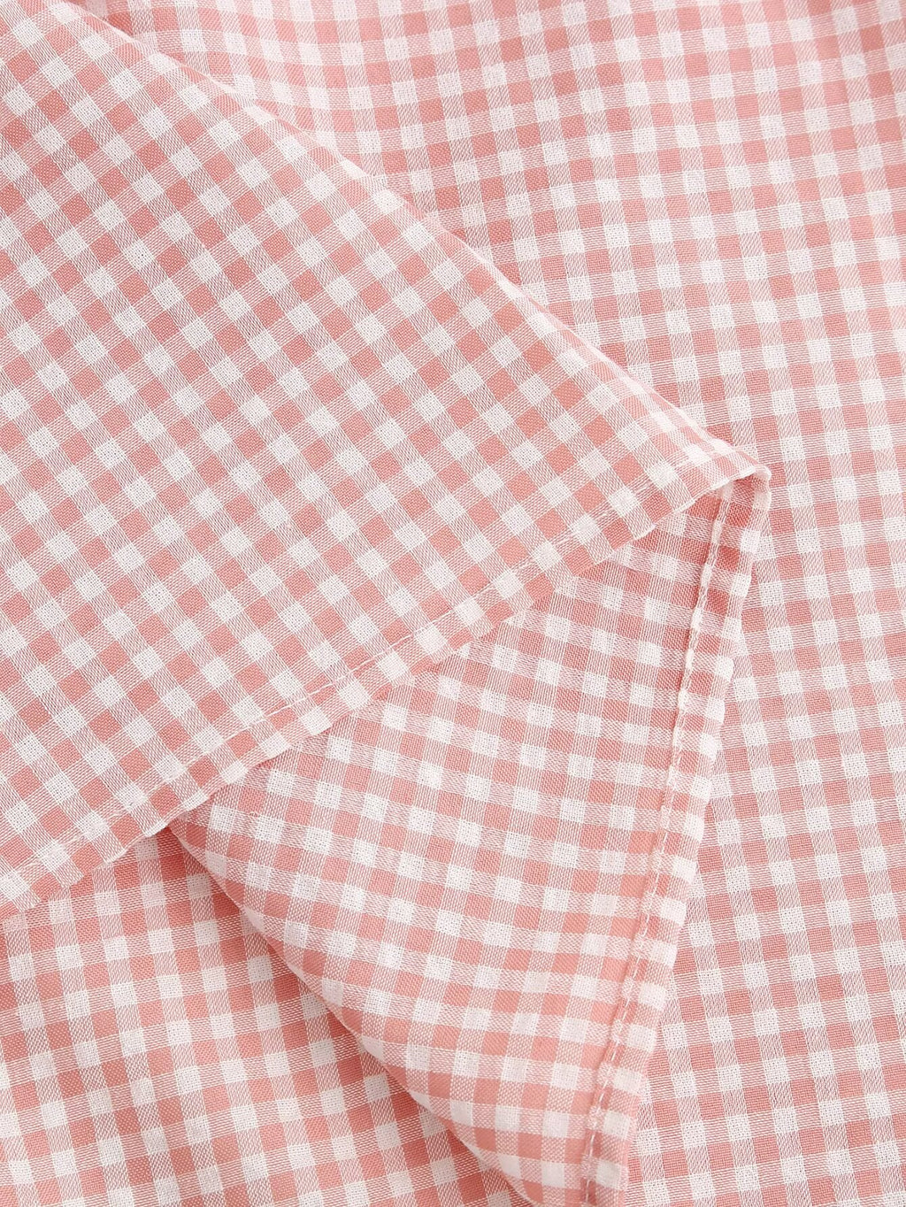 Women's Plaid Halter Drawstring Top
