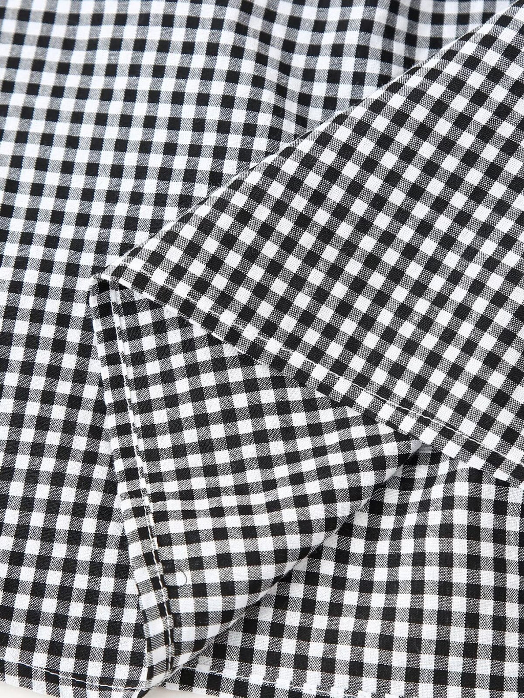 Women's Plaid Halter Drawstring Top