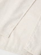 Women's Solid-Color Cotton Linen Embroidery Crew Neck Split Loose Maxi Dress