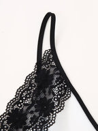 Lace-Panel Ombre Slip Dress
