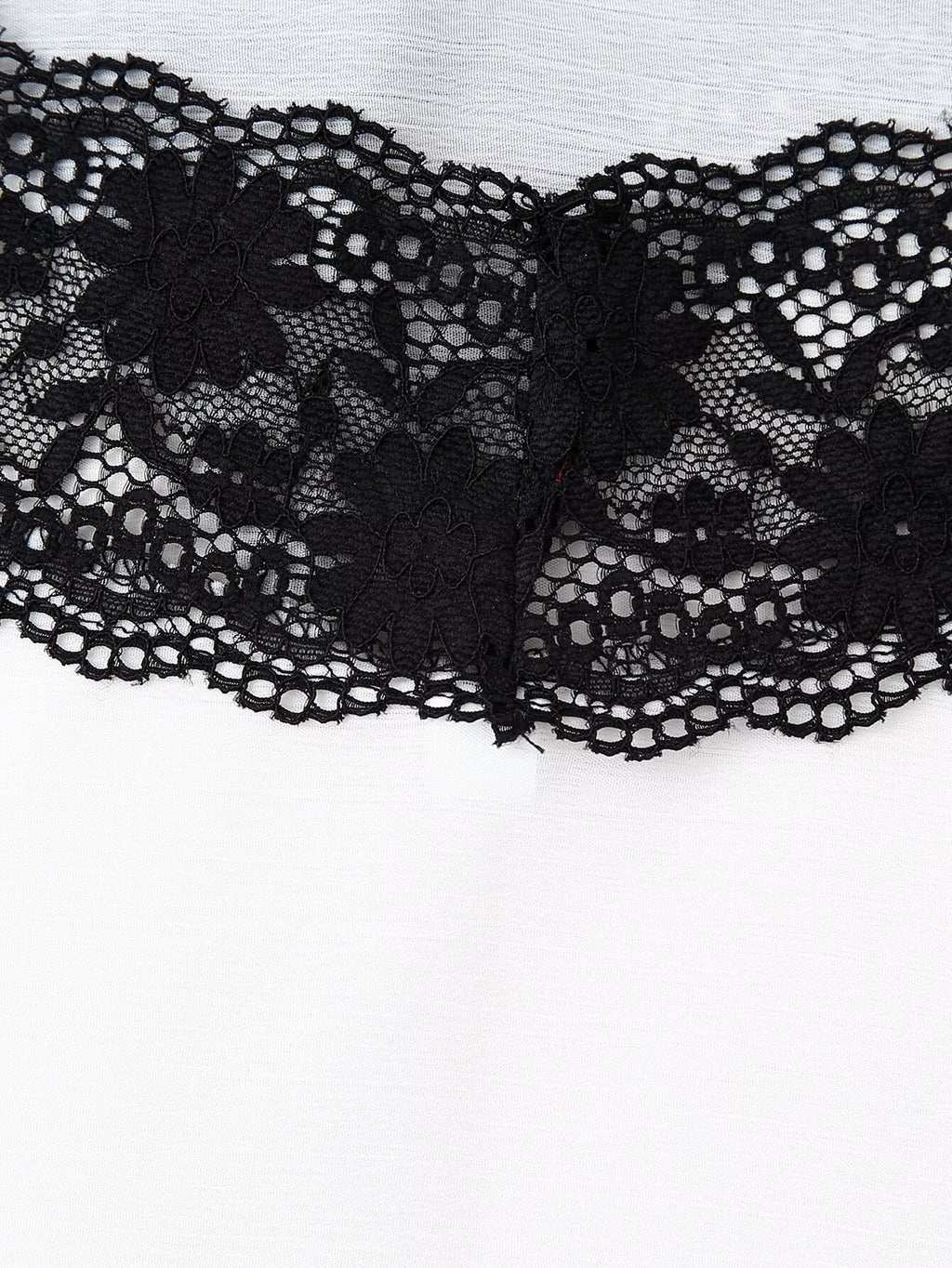 Lace-Panel Ombre Slip Dress