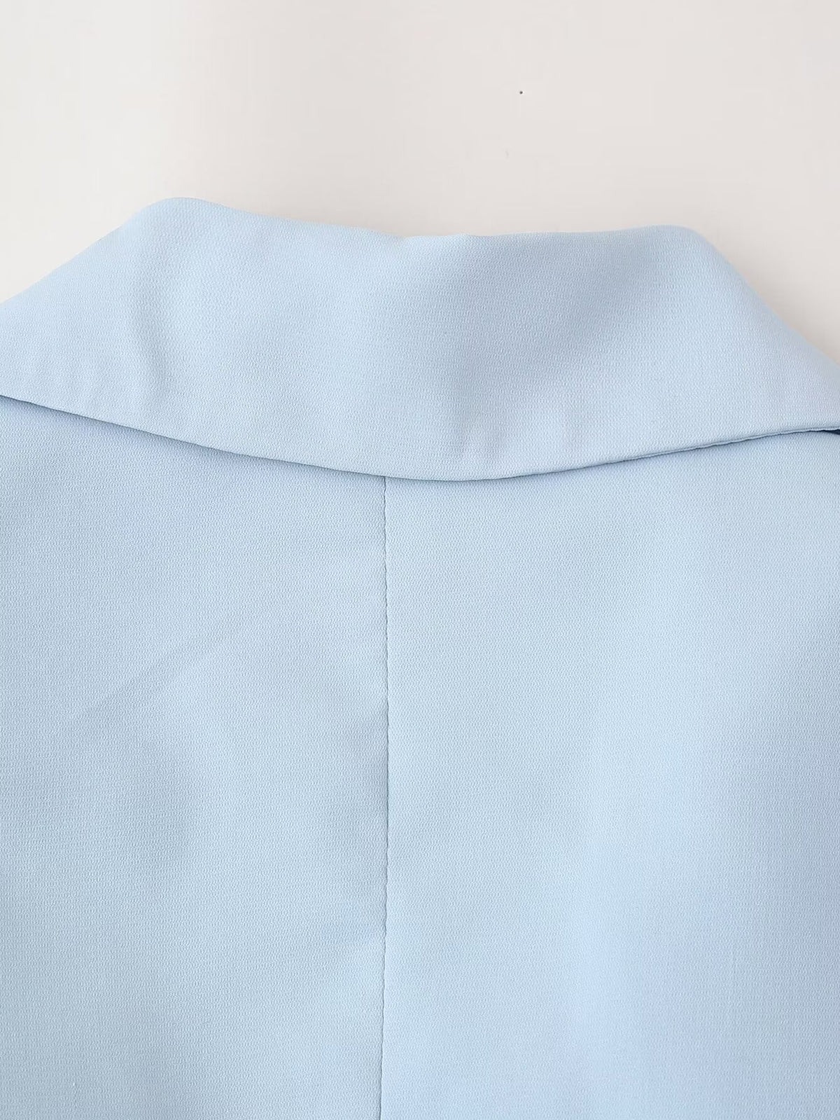 Elegant Slightly Mature Stitching Pleated Business Dress