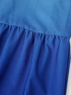 Women's V-Neck Ombre Cutout Sleeveless Dress