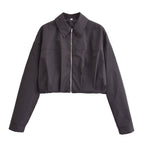 Spring Clothing Rain Jacket Casual Short Sets