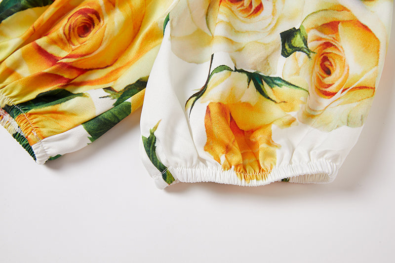 Women's Strapless Top & Skirt Set