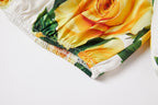 Women's Strapless Top & Skirt Set