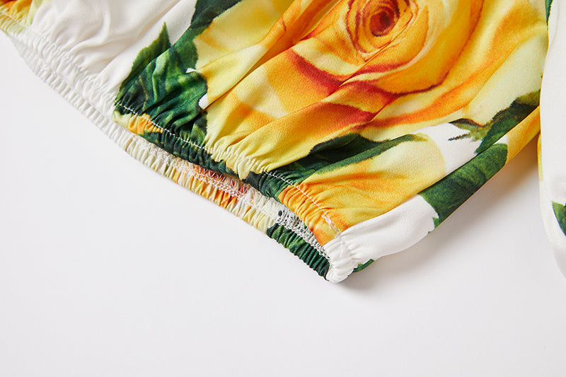 Women's Strapless Top & Skirt Set