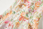 Women's Floral Embroidered Lace Cami Maxi Dress