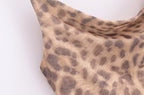 Animal Print Silk Net Dress