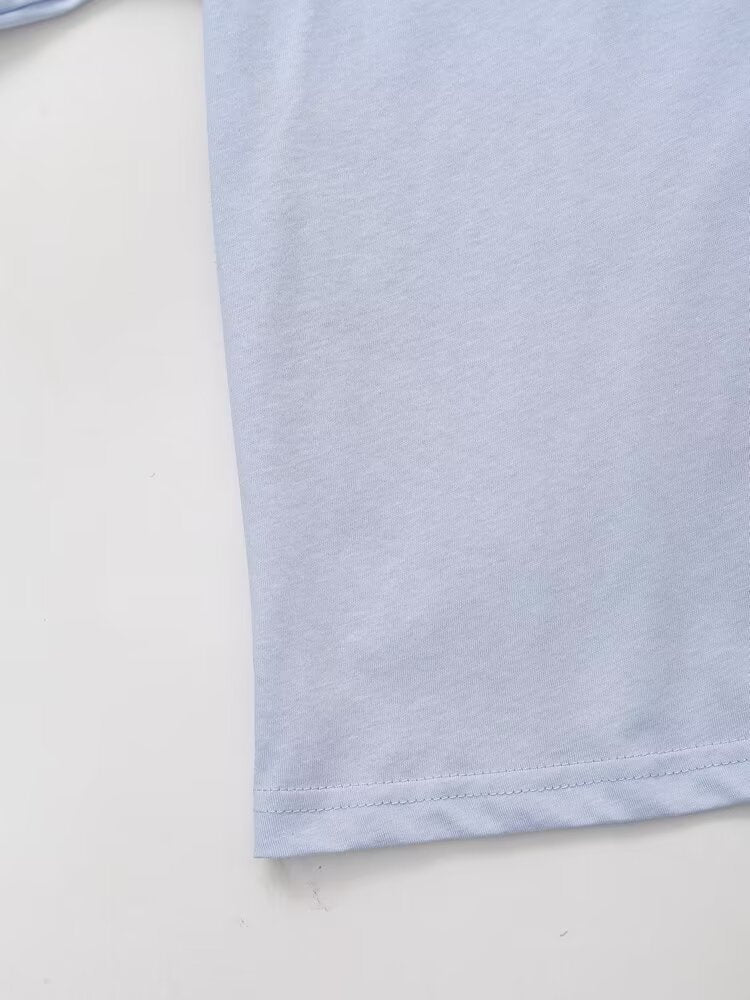 Women’s Printed Crew Neck Casual T Shirt