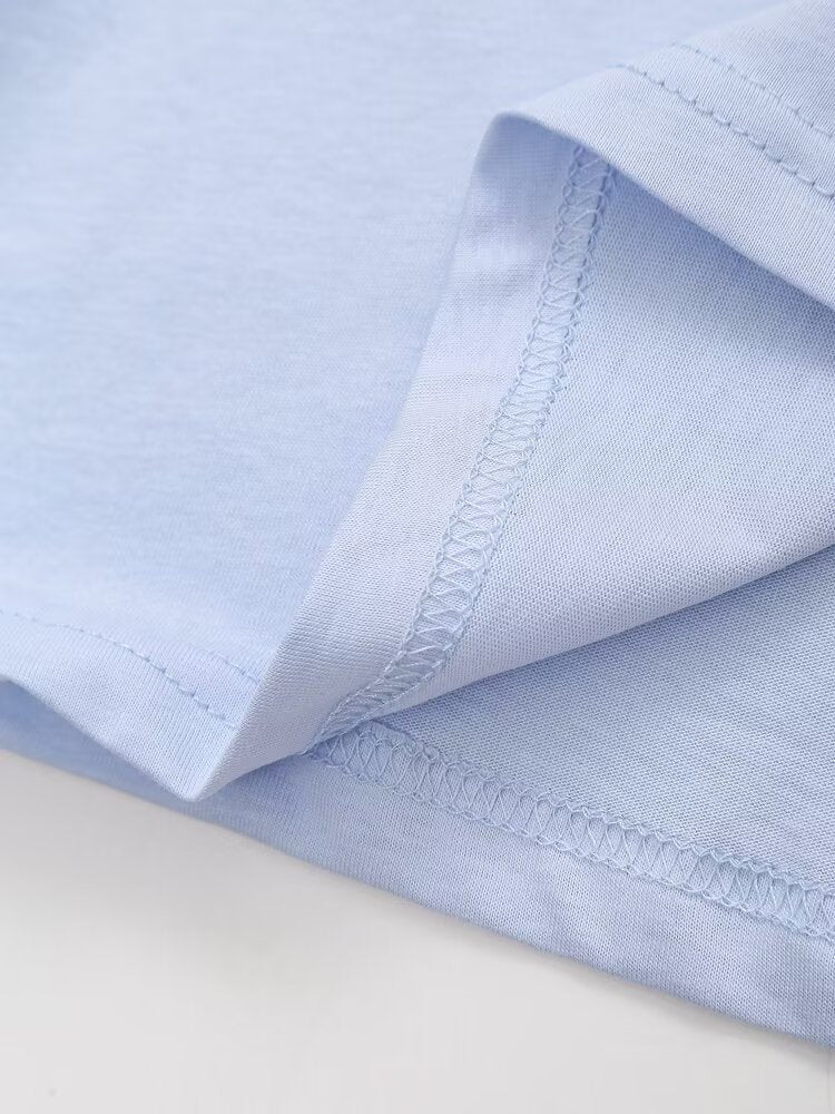 Women’s Printed Crew Neck Casual T Shirt