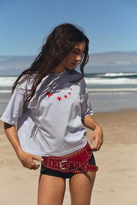 Women’s Printed Crew Neck Casual T Shirt