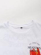 Women’s Floral Graphic Short Sleeve T Shirt