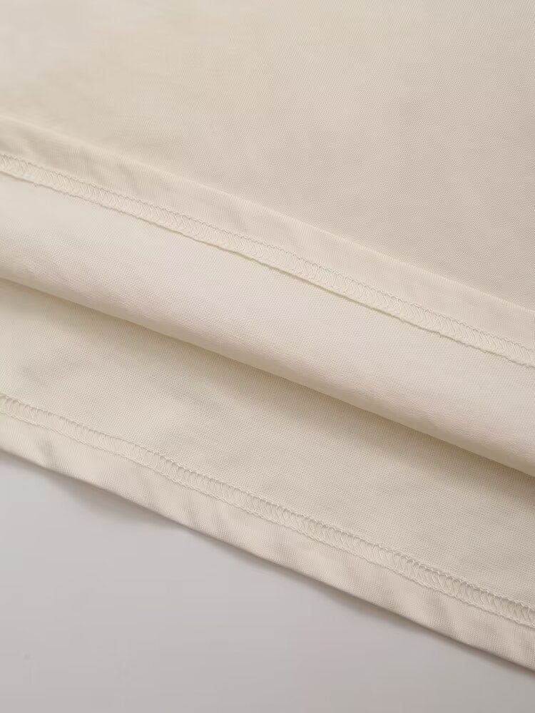 Women’s Printed Relaxed Crew Neck T Shirt