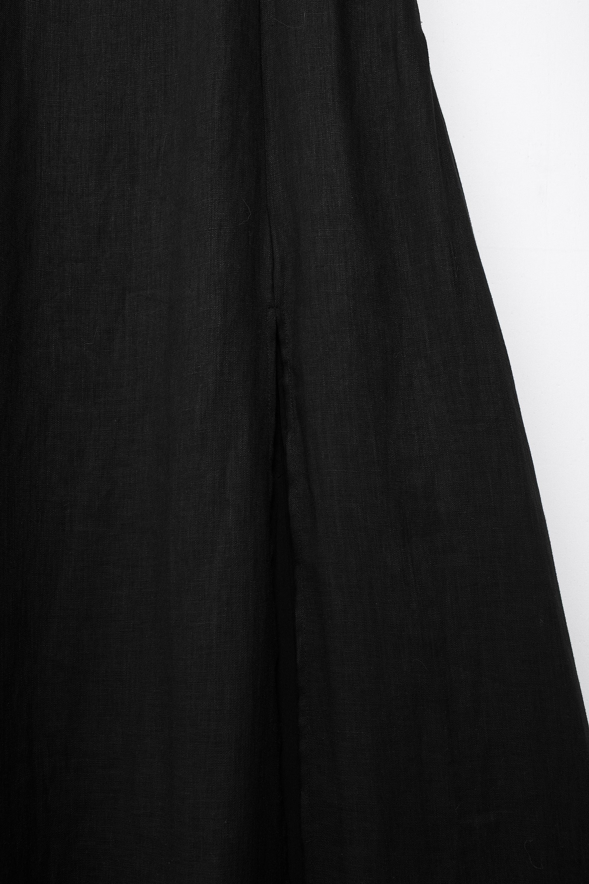 V-Neck Spaghetti-Strap Split A-Line Maxi Dress