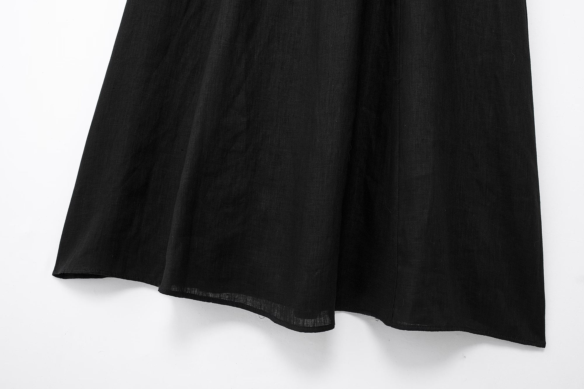 V-Neck Spaghetti-Strap Split A-Line Maxi Dress