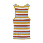 Women's Spring Women Clothing Knitted Striped Coat Dress