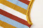 Women's Spring Women Clothing Knitted Striped Coat Dress