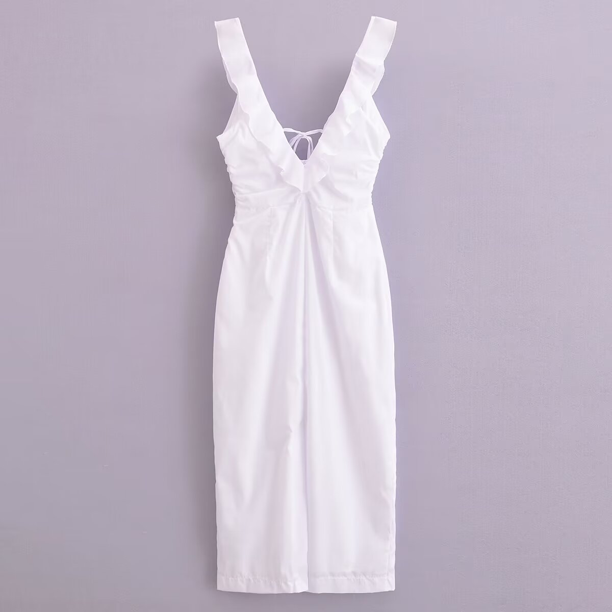 Women's Summer Street Elegant Ruffle Dress