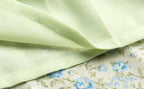 French Floral-Print Slip Spring Retro Dress