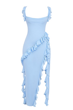 Cutout Split Stitching Dress