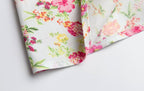 French Vintage Floral Fitted Waist Slip Dress