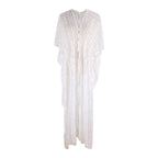 Mesh Embroidered Cover Up Swimwear