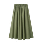 Women's Clothing Summer Casual Pocket Loose Layer Midi Dress
