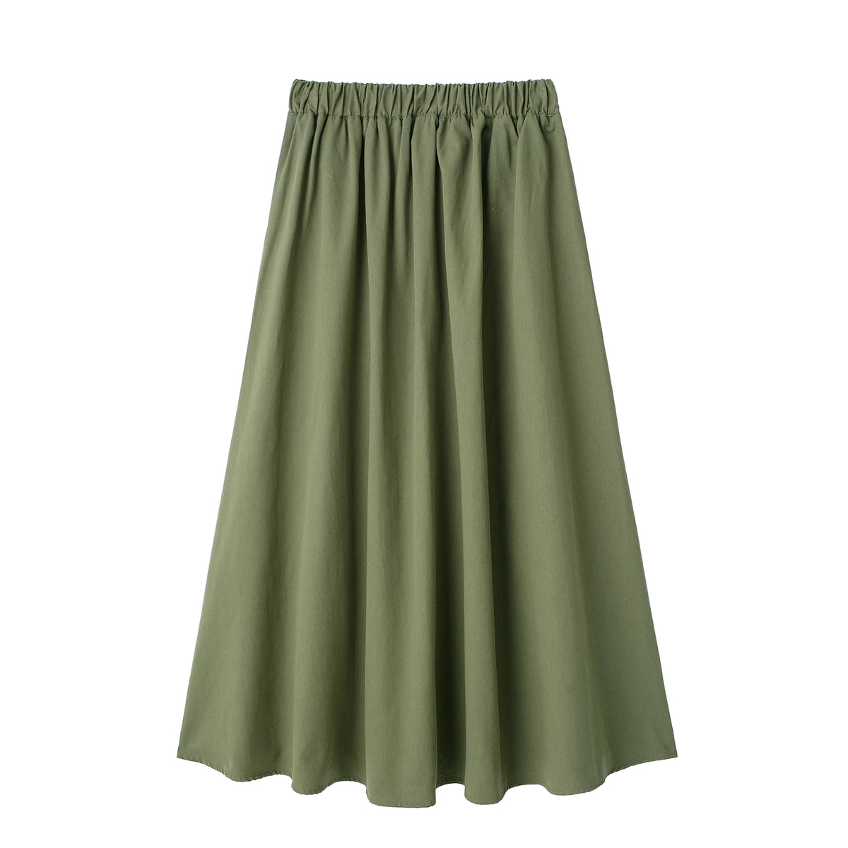 Women's Clothing Summer Casual Pocket Loose Layer Midi Dress
