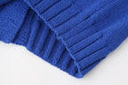 Women's Knit Pleated V-Neck Two-Piece Dress Set