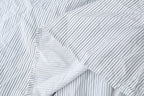 Women's Casual Set Striped Kimono Shirt Straight Leg Pants