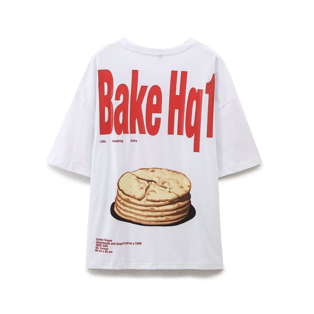 Women's T Shirt Printed Short Sleeve Top