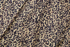 Women's Summer Animal Pattern Printed Poplin Shirt Shorts Suit