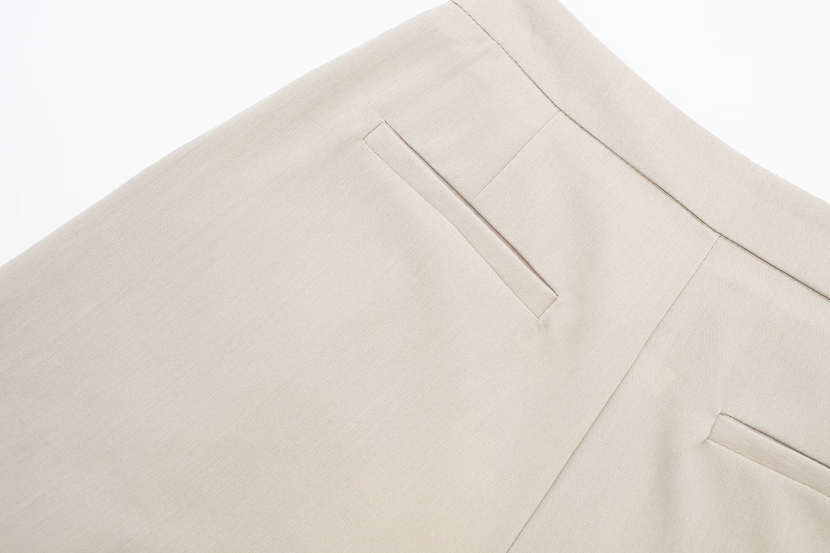 Black Shorts Women High Waist Loose Korean A Line Wide Leg Outer Wear