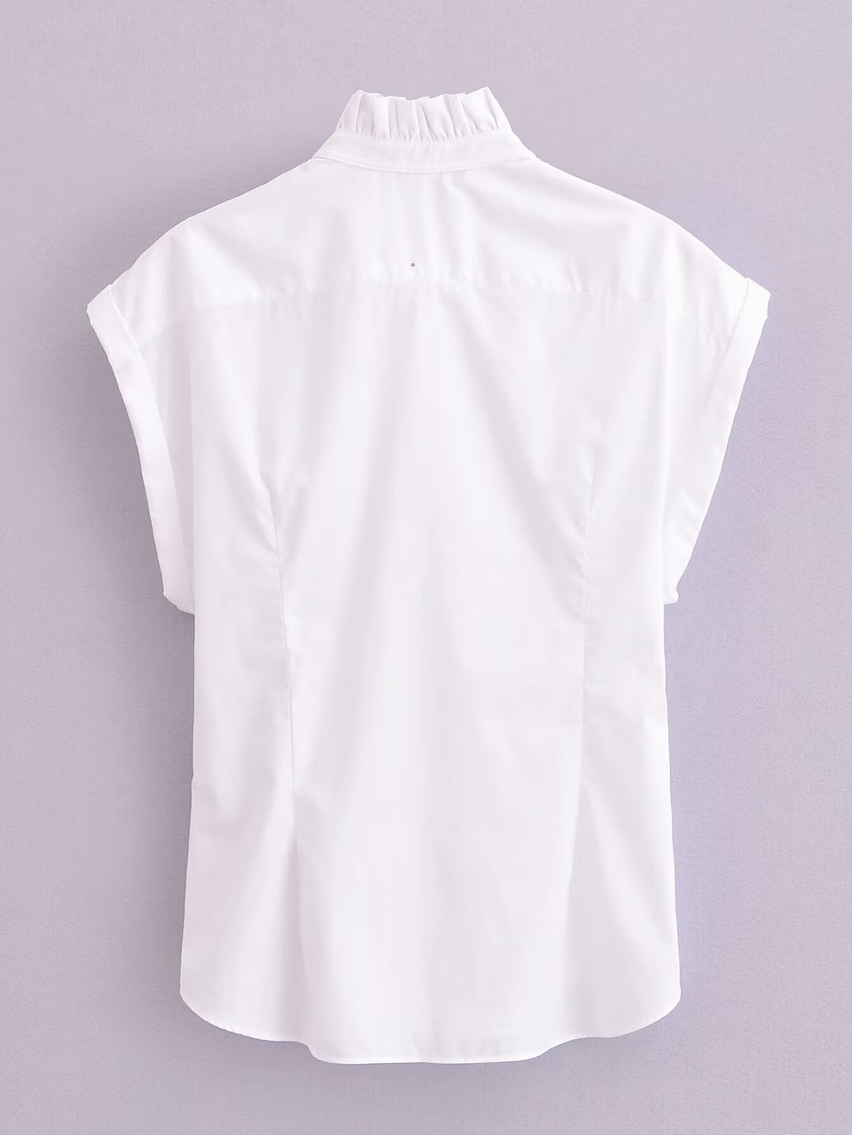 Women's Pleated Sleeveless Shirt