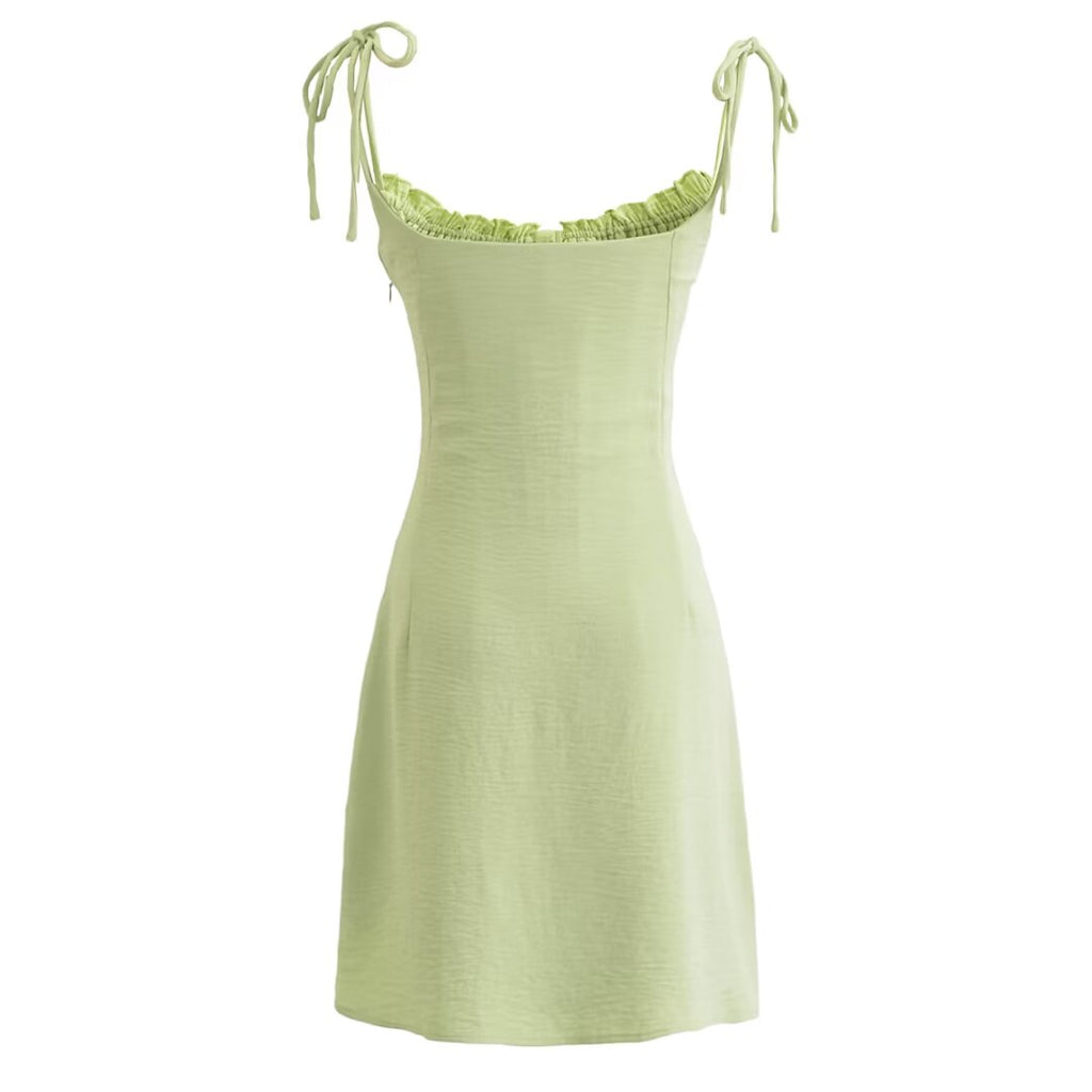 Women's Lace Detail Spaghetti Strap Dress