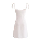 Women's Lace Detail Spaghetti Strap Dress
