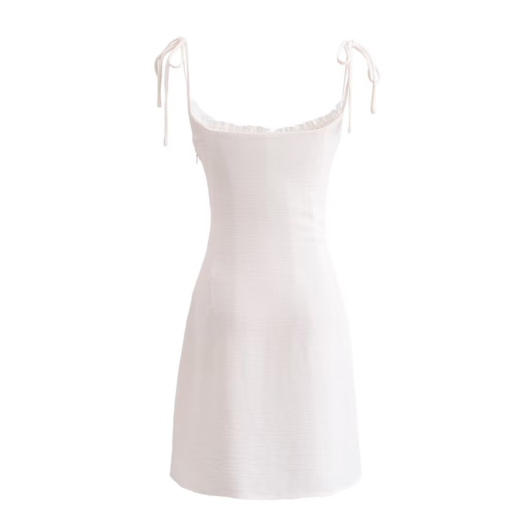 Women's Lace Detail Spaghetti Strap Dress