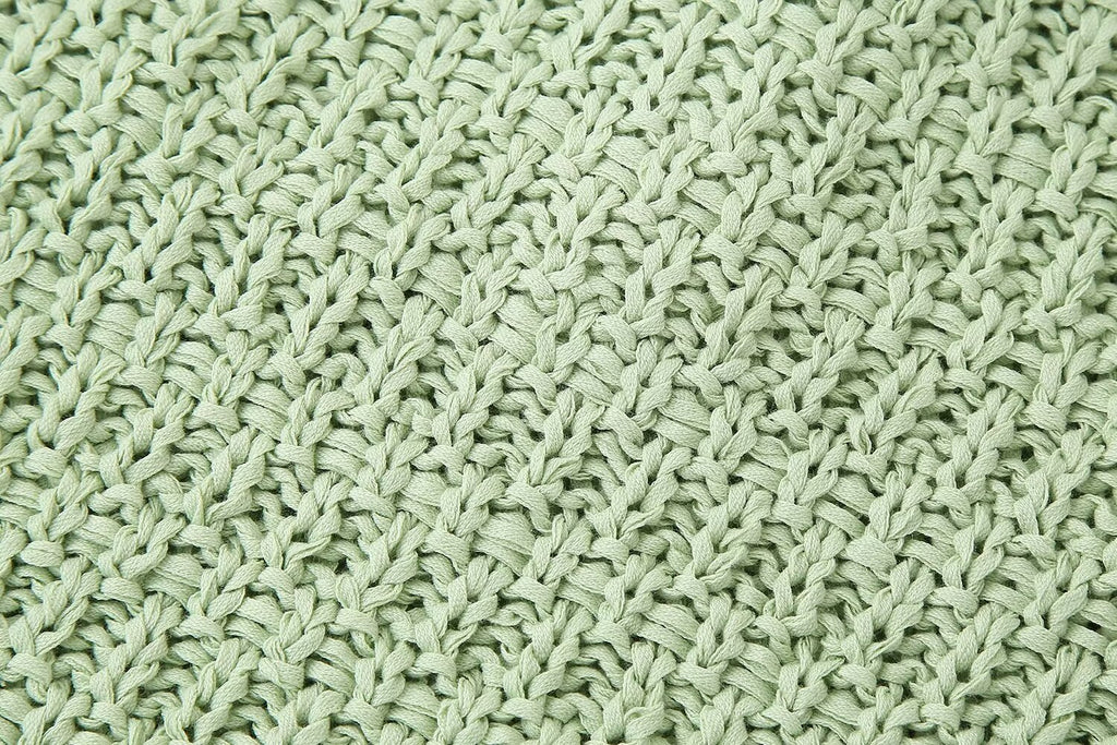 Women’s Green V Neck Button Cutout Knit Top