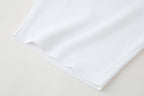 Women’s White Beaded Sleeveless Statement Top
