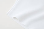 Women’s White Beaded Sleeveless Statement Top