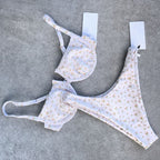 Seperated Retro Bikini Swimwear