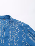 Women's Embroidered Long Sleeved Top