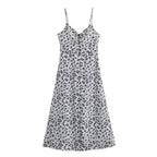 Women's Floral V-Neck Cami Maxi Dress